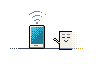 A phone that works without a connection, and the Half shrugging next to it