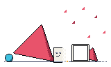 A giant rose triangle and Mr. White’s empty square next to the smug Half, with the last Civilian cornered