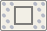 The Mr. White card: an empty square on a pale card