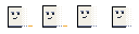 The Half, Halfword’s mascot, waiting next to its blinking cursor